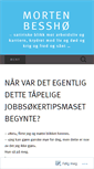 Mobile Screenshot of mortenbessho.com